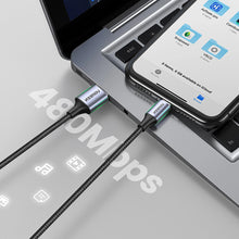 Заредете изображение във визуализатора на галерията – Ugreen US199 60157 USB-A / Lightning MFi cable 1.5m - black
