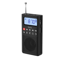 Заредете изображение във визуализатора на галерията – Portable radio Hoco HI51 black

