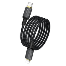 Заредете изображение във визуализатора на галерията – Cable USB C to Lightning Hoco PD 30W 1 m X128 Benefit black
