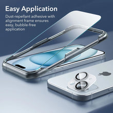 Заредете изображение във визуализатора на галерията – ESR Classic Pro Set Halolock MagSafe case + glass for display and camera for iPhone 15 - transparent
