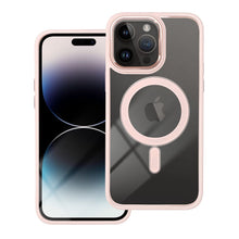 Заредете изображение във визуализатора на галерията – COLOR EDGE MAG COVER case compatible with MagSafe for IPHONE 17 Pro Max pink
