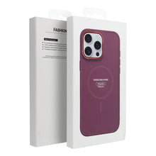 Заредете изображение във визуализатора на галерията – FRAME MAG COVER Case compatible with MagSafe for IPHONE 15 magenta
