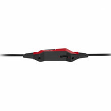 Заредете изображение във визуализатора на галерията – Wire gaming headphones Jack 3,5 mm MSI DS501 red
