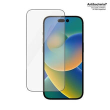 Заредете изображение във визуализатора на галерията – PanzerGlass Ultra-Wide Fit antibacterial tempered glass for iPhone 14 Pro
