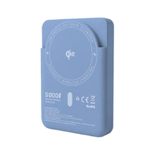 Заредете изображение във визуализатора на галерията – Powerbank compatible with MagSafe Forcell F-Energy MagStand QI2 F5K10 QC3.0 PD3.0 20W 5000 mAh white
