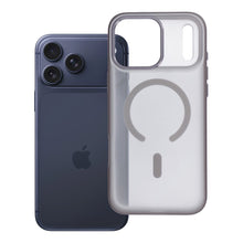 Заредете изображение във визуализатора на галерията – Case for iPhone 17 PRO MAX Flexline Mag Cover compatible with MagSafe gray
