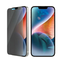 Заредете изображение във визуализатора на галерията – PanzerGlass Classic Fit Privacy Antibacterial Glass for iPhone 14/13 Pro/13
