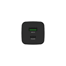 Заредете изображение във визуализатора на галерията – Amazing Thing Wall charger Speed Pro EUPD30WB - USB + Type C - QC 3.0 PD 30W 3A black
