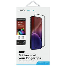 Заредете изображение във визуализатора на галерията – Uniq Optix Vivid glass for iPhone 15 / 14 Pro with applicator
