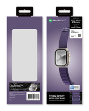 Заредете изображение във визуализатора на галерията – Amazing Thing Band Titan Sport Band TSP49PU for Apple Watch 49/45 purple

