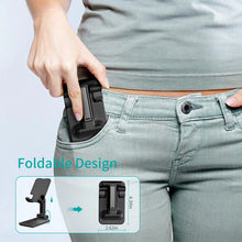 Заредете изображение във визуализатора на галерията – Choetech H88-BK foldable stand for a phone or tablet - black
