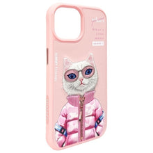 Заредете изображение във визуализатора на галерията – NIMMY case COOL&amp;CUTE 2.0 Cat for IPHONE 15 pink
