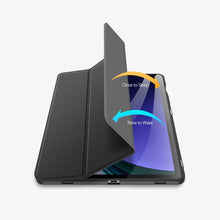 Заредете изображение във визуализатора на галерията – Dux Ducis Toby case with flap and stand for Samsung Galaxy Tab S9 / S9 FE - blue
