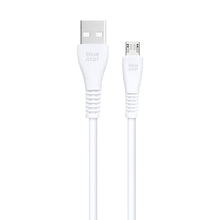 Заредете изображение във визуализатора на галерията – Cable USB A to Micro USB Blue Star 2A 12W 1 m PJ-DG3-A white
