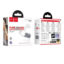 Заредете изображение във визуализатора на галерията – Wireless earphones Hoco TWS ANC ENC EQ28 white star 
