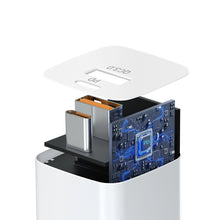Заредете изображение във визуализатора на галерията – Wozinsky CMWCW 20W USB-C / USB-A wall charger - white
