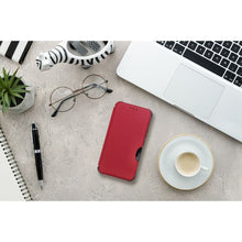 Заредете изображение във визуализатора на галерията – Flip case for Xiaomi Redmi 17 4G / 17 5G EU Razor Book red
