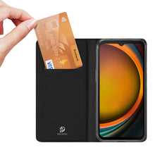 Заредете изображение във визуализатора на галерията – Dux Ducis Skin Pro case with flap and card slot for Samsung Galaxy Xcover 7 - black
