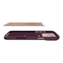 Заредете изображение във визуализатора на галерията – SPIGEN case NANO POP MAG compatible with MagSafe for IPHONE 18 Pro /17 Pro burgundy beam
