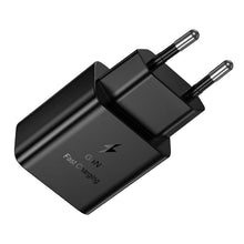 Заредете изображение във визуализатора на галерията – Phone charger Hoco USB C QC PD 25W N76 black
