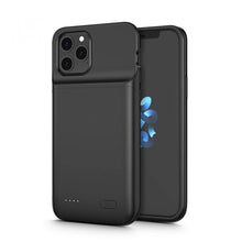 Заредете изображение във визуализатора на галерията – Tech-Protect PowerCase case for iPhone 12 / 12 Pro with 4800mAh power bank - black
