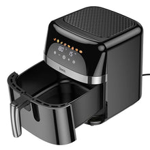 Заредете изображение във визуализатора на галерията – HOCO Air Fryer with touch screen 8L 1700W HE20 black
