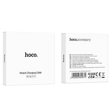 Заредете изображение във визуализатора на галерията – HOCO кабел за зареждане на смарт часовник Y17 0,59 м черен
