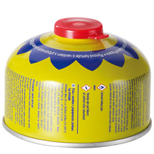 Заредете изображение във визуализатора на галерията – Gas cartridge cartridge with valve and thread for tourist stove PB 100g
