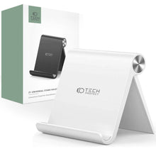 Заредете изображение във визуализатора на галерията – Tech-Protect Z1 universal stand for smartphone / tablet - white
