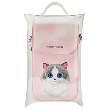 Заредете изображение във визуализатора на галерията – NIMMY phone bag BIG EYED PET 2.0 Cat pink
