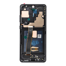 Заредете изображение във визуализатора на галерията – LCD Display for SAMSUNG S20 Ultra Black SOFT OLED with frame
