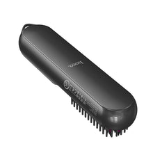 Заредете изображение във визуализатора на галерията – Hair straightener Hoco with comb HP45 gray
