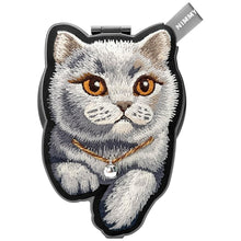 Заредете изображение във визуализатора на галерията – NIMMY magnetic hanger DENIM FASHION BRITISH SHORTHAIR CAT black
