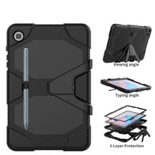 Заредете изображение във визуализатора на галерията – Tech-Protect Survive case for Samsung Galaxy Tab S6 lite 10.4" 2020-2024 - black
