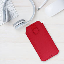 Заредете изображение във визуализатора на галерията – HIT Pouch Case (Size XL) for Iphone 14 Pro Max/13 Pro Max/12 Pro Max/Samsung A54 5G/A53 5G/A52/S21 Plus/S20 FE design 2 red
