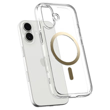 Заредете изображение във визуализатора на галерията – SPIGEN case ULTRA HYBRID MAG compatible with MagSafe for IPHONE 17 clear gold
