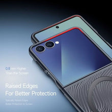Заредете изображение във визуализатора на галерията – DUX DUCIS case YIND for SAMSUNG Z Flip7 (Full Window) black
