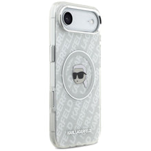 Заредете изображение във визуализатора на галерията – KARL LAGERFELD case for IPHONE 17 Air compatible with MagSafe KLHMP17MHMKBKHOG (IML KL Head Logo) gray
