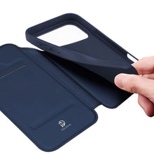 Заредете изображение във визуализатора на галерията – DUX DUCIS wallet case SKIN PRO for IPHONE 17 PRO MAX blue
