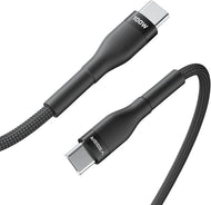 Cable Typ C to Typ C VEGER PD 5A 100W CC05 1,5 m black