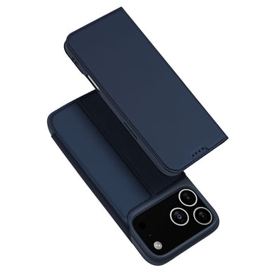 DUX DUCIS wallet case SKIN PRO for IPHONE 17 PRO blue