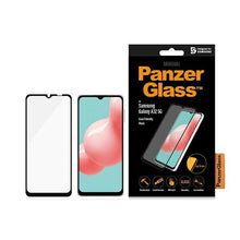 Заредете изображение във визуализатора на галерията – PanzerGlass E2E Regular tempered glass for Samsung Galaxy A32 5G - with black frame
