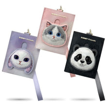 Заредете изображение във визуализатора на галерията – NIMMY card wallet BIG EYED PET 2.0 Rabbit purple
