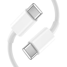 Заредете изображение във визуализатора на галерията – Tech-Protect C20W USB-C PD 20W / USB-A QC 3.0 network charger with USB-C / USB-C cable - white
