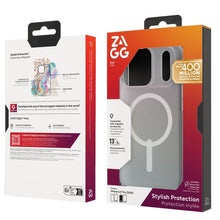 Заредете изображение във визуализатора на галерията – ZAGG case MILAN SNAP compatible with MagSafe for IPHONE 17 Pro iridescent
