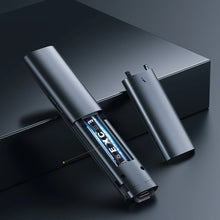 Заредете изображение във визуализатора на галерията – Baseus Orange Dot AI laser pointer with automatic voice transcription, two lasers - gray
