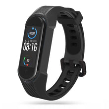 Заредете изображение във визуализатора на галерията – Tech-Protect Armor Strap for Xiaomi Mi Smart Band 5/6/7/NFC - Black
