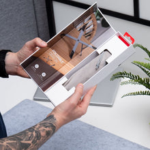 Заредете изображение във визуализатора на галерията – FORCELL F-GRIP Fold Stand X Pro desk holder szary
