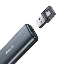 Заредете изображение във визуализатора на галерията – Baseus Orange Dot AI laser pointer with automatic voice transcription, two lasers - gray
