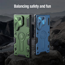 Заредете изображение във визуализатора на галерията – Nillkin CamShield Armor Prop Case for Samsung Galaxy S24 Ultra - black
